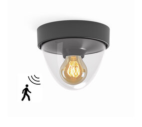 Nowodvorski Außenlampe Nook Ø 18 cm Sensor schwarz Nowodvorski Außenlampe Nook Ø 18 cm Sensor schwarz