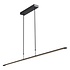 Hängeleuchte Real 2 LED 160 cm schwarz nickel Hängeleuchte Real 2 LED 160 cm schwarz nickel