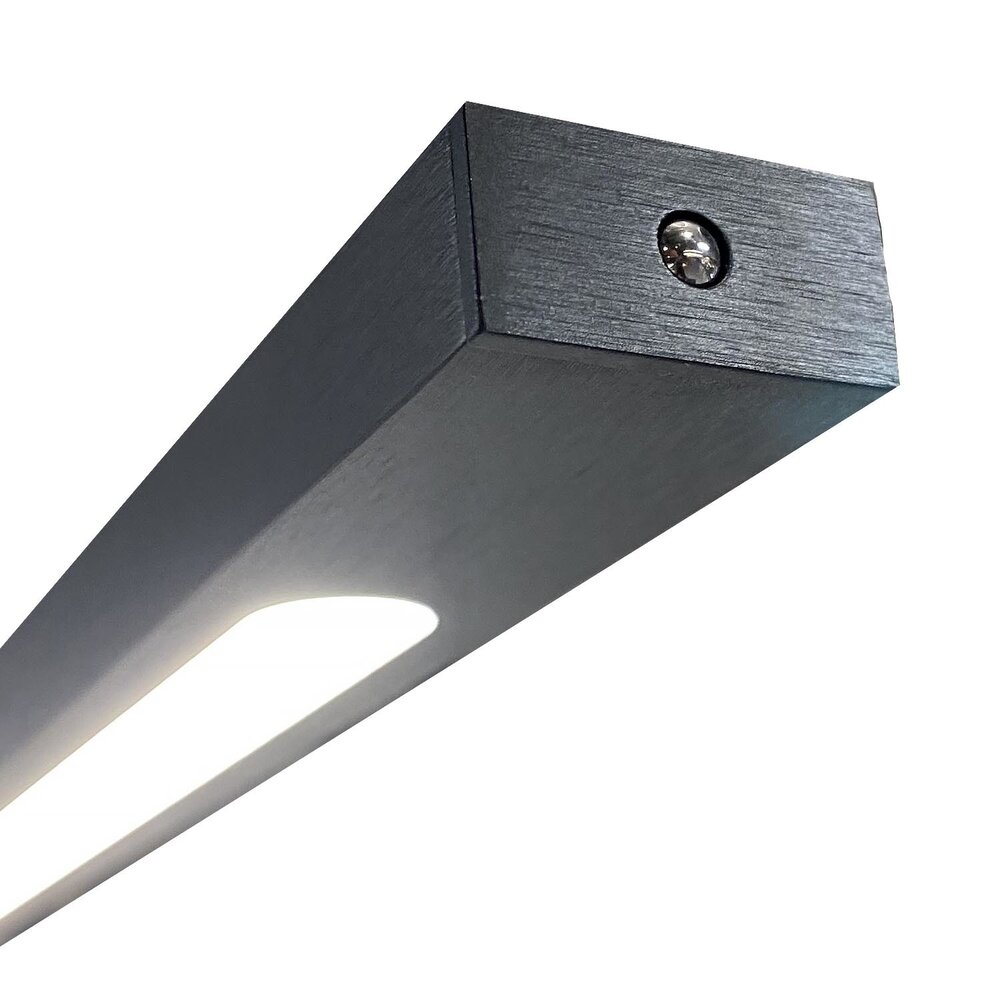 Masterlight Hängeleuchte Real 2 LED 160 cm schwarz nickel Masterlight Hängeleuchte Real 2 LED 160 cm schwarz nickel