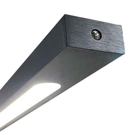 Masterlight Hängeleuchte Real 2 LED 160 cm schwarz nickel Masterlight Hängeleuchte Real 2 LED 160 cm schwarz nickel