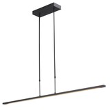 Masterlight Hängeleuchte Real 2 LED 130 cm schwarz nickel Masterlight Hängeleuchte Real 2 LED 130 cm schwarz nickel