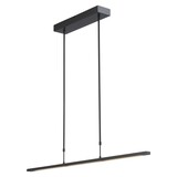 Masterlight Hängeleuchte Real 2 LED 100 cm schwarz nickel