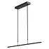 Hängeleuchte Real 2 LED 100 cm schwarz nickel Hängeleuchte Real 2 LED 100 cm schwarz nickel
