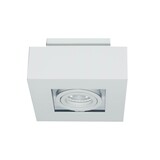Artdelight Spot Bosco 1 Licht 14 x 14 cm weiß Artdelight Spot Bosco 1 Licht 14 x 14 cm weiß