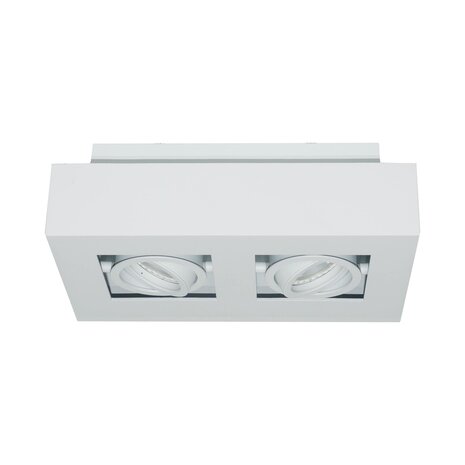 Artdelight Spot Bosco 2 Licht L 25 cm B 14 cm weiß Artdelight Spot Bosco 2 Licht L 25 cm B 14 cm weiß