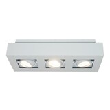 Artdelight Spot Bosco 3-Licht L 36 cm B 14 cm weiß Artdelight Spot Bosco 3-Licht L 36 cm B 14 cm weiß