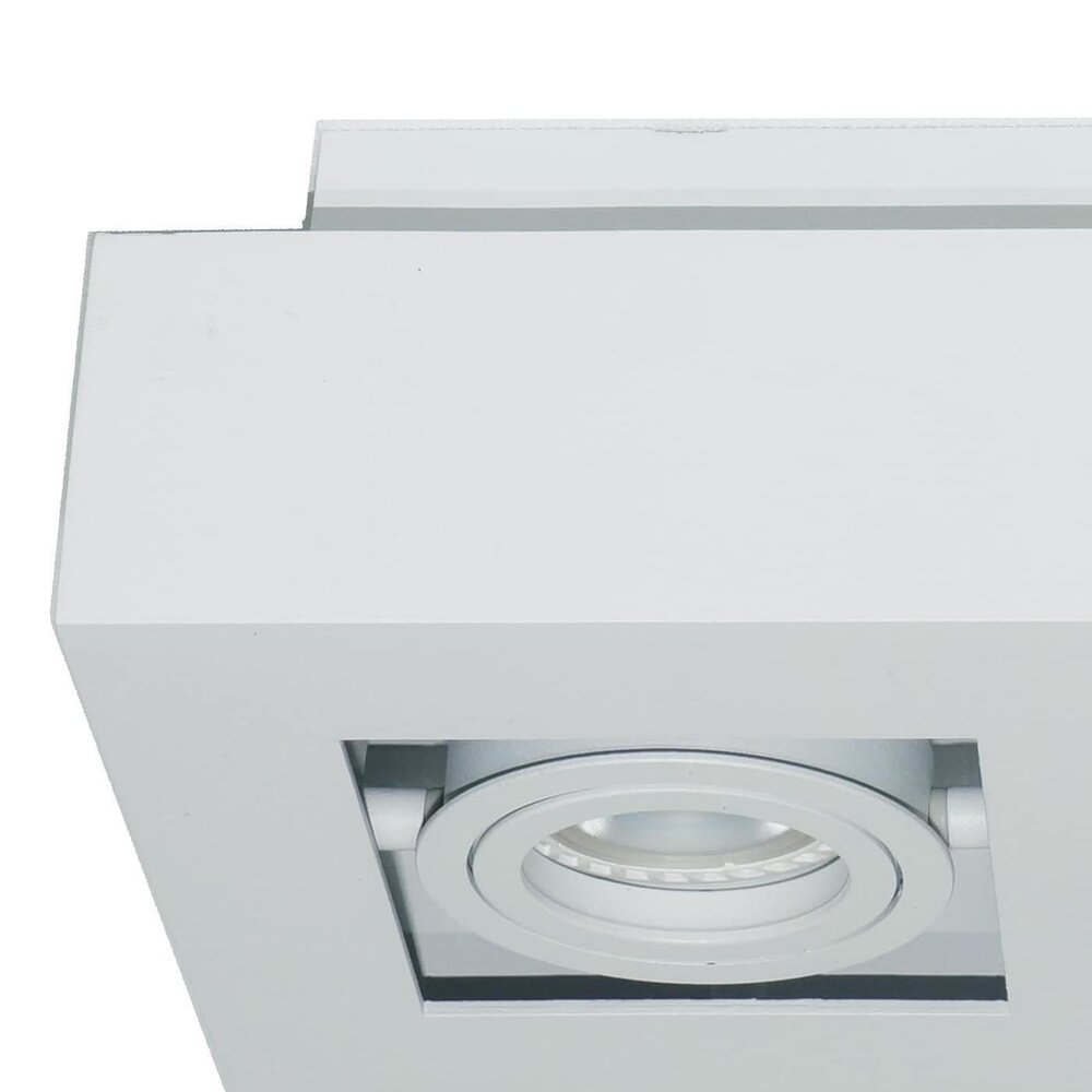 Artdelight Spot Bosco 3-Licht L 36 cm B 14 cm weiß Artdelight Spot Bosco 3-Licht L 36 cm B 14 cm weiß