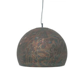 Freelight Hängeleuchte Fori Ø 45 cm braun schwarz