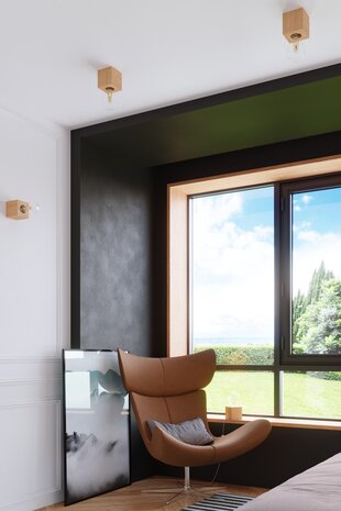 Sollux Deckenleuchte Ariz Holz