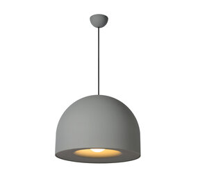 Lucide AKRON - Hängeleuchte - Ø 50 cm - 1xE27 - Grau Lucide AKRON - Hängeleuchte - Ø 50 cm - 1xE27 - Grau