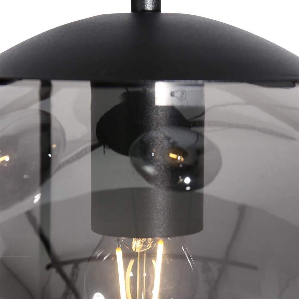 Steinhauer Hängeleuchte bollique Ø 40 cm 3 Lichter 3123 schwarz Steinhauer Hängeleuchte bollique Ø 40 cm 3 Lichter 3123 schwarz