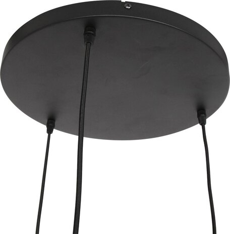 Steinhauer Hängeleuchte bollique Ø 40 cm 3 Lichter 3123 schwarz Steinhauer Hängeleuchte bollique Ø 40 cm 3 Lichter 3123 schwarz
