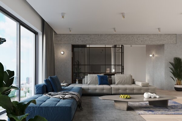 Sollux Deckenleuchte Salgado Beton Sollux Deckenleuchte Salgado Beton