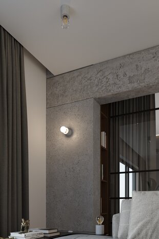Sollux Deckenleuchte Salgado Beton Sollux Deckenleuchte Salgado Beton