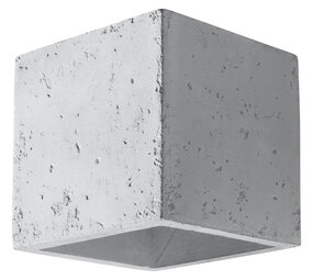 Sollux Wandleuchte Quad Beton Sollux Wandleuchte Quad Beton