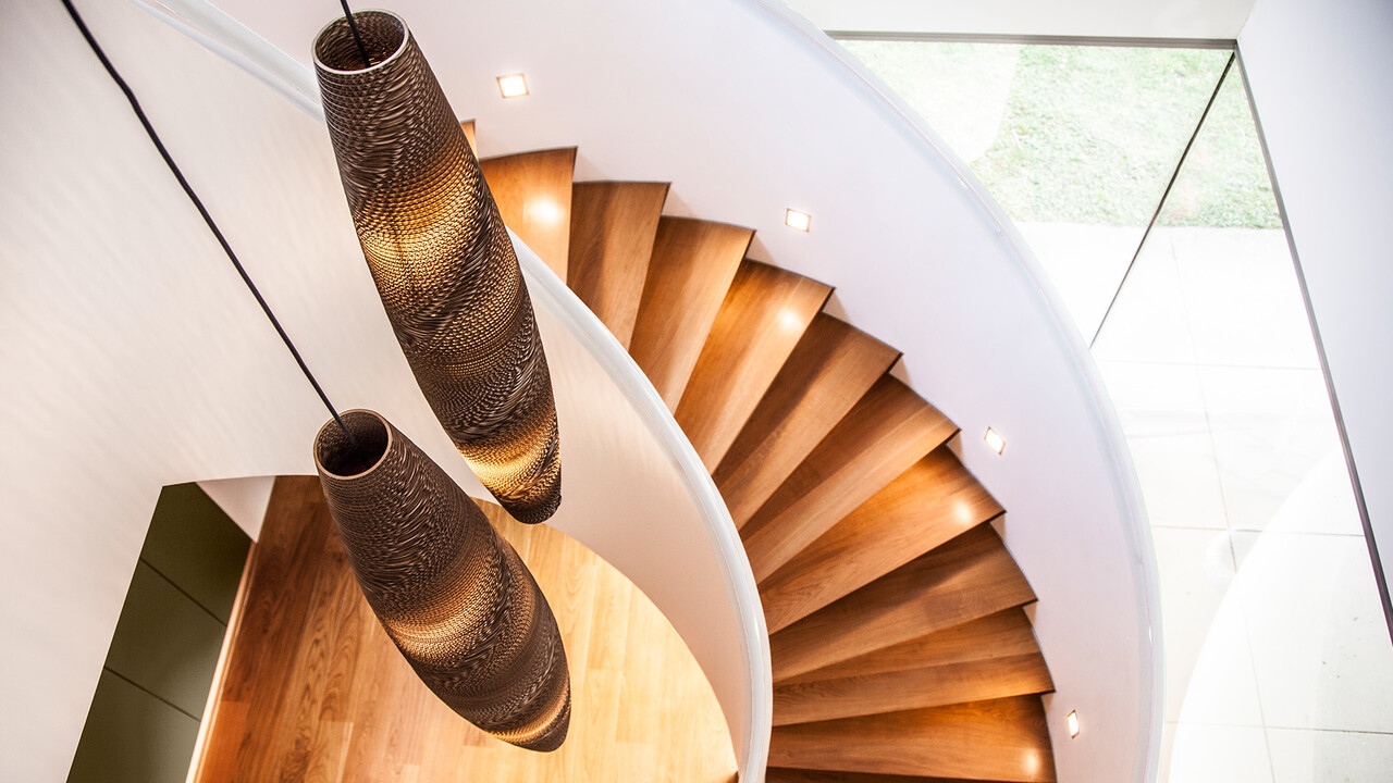 Think Paper Hängeleuchte Skinny 210 Ø 21 cm braun Think Paper Hängeleuchte Skinny 210 Ø 21 cm braun