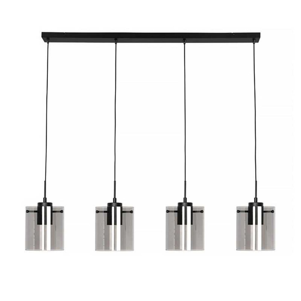 Freelight Hängeleuchte Interno 4-Licht L 120 cm schwarz Freelight Hängeleuchte Interno 4-Licht L 120 cm schwarz