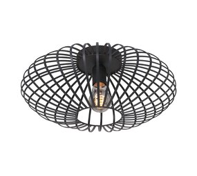 Anne Light & home Deckenleuchte Dunbar Ø 40 cm schwarz Anne Light & home Deckenleuchte Dunbar Ø 40 cm schwarz