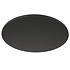 Deckenteller Ø 70 cm - ohne Löcher - schwarz Deckenteller Ø 70 cm - ohne Löcher - schwarz