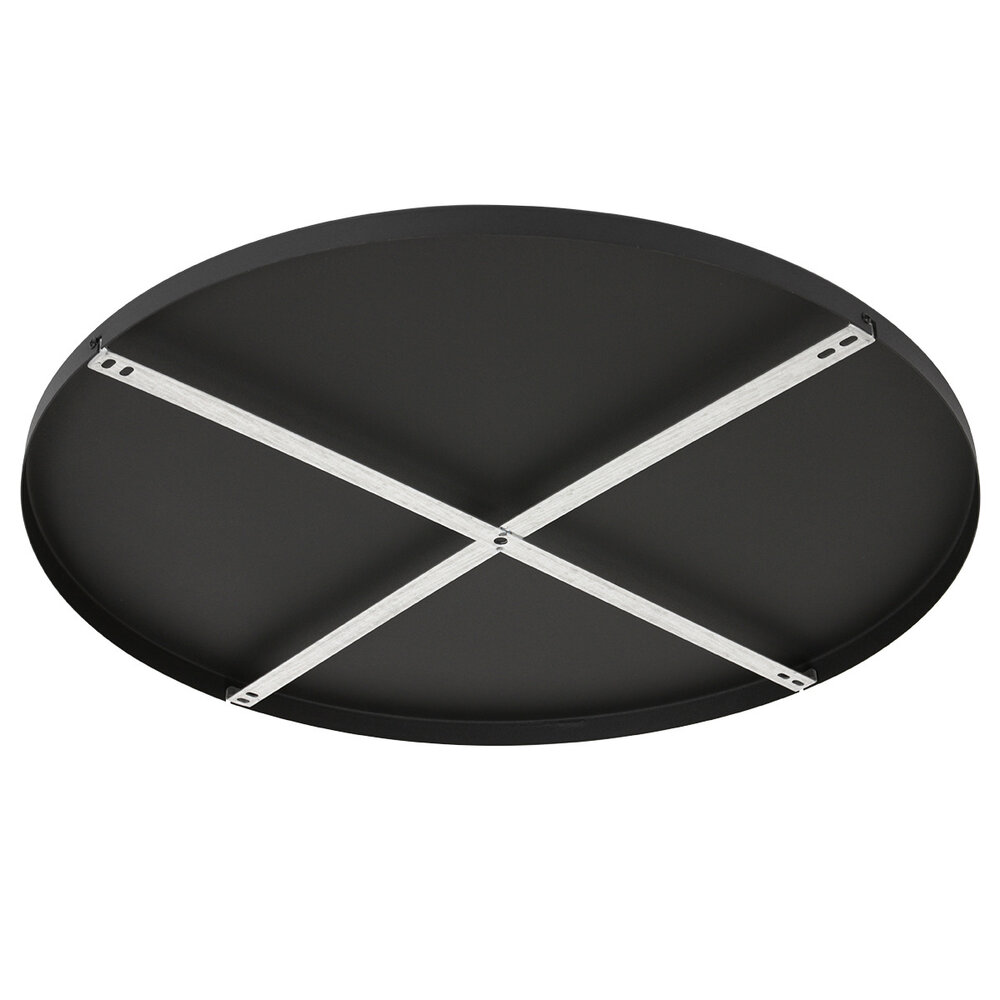 Ylumen Deckenteller Ø 70 cm - ohne Löcher - schwarz Ylumen Deckenteller Ø 70 cm - ohne Löcher - schwarz