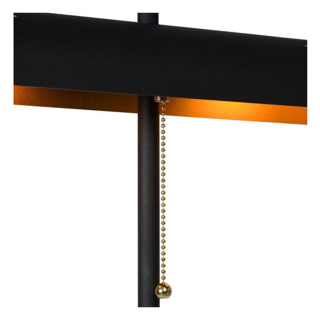 Lucide GLENDALE - Stehleuchte - 2xE27 - Schwarz Lucide GLENDALE - Stehleuchte - 2xE27 - Schwarz
