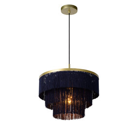 Lucide EXTRAVAGANZA FRILLS - Pendelleuchte - Ø 40 cm - 1xE27 - Mattes Gold / Messing Lucide EXTRAVAGANZA FRILLS - Pendelleuchte - Ø 40 cm - 1xE27 - Mattes Gold / Messing