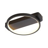 Freelight Deckenleuchte Cintura Ø 26 cm schwarz Freelight Deckenleuchte Cintura Ø 26 cm schwarz