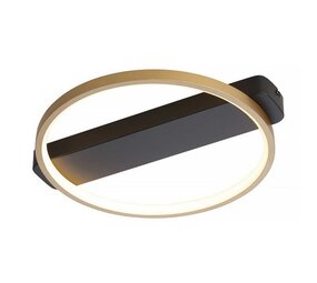 Freelight Deckenleuchte Cintura Ø 35 cm schwarz gold Freelight Deckenleuchte Cintura Ø 35 cm schwarz gold