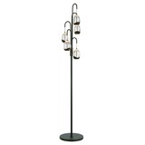 Highlight Stehleuchte Clear Egg 5 Lichter H 166 cm klar-schwarz Highlight Stehleuchte Clear Egg 5 Lichter H 166 cm klar-schwarz