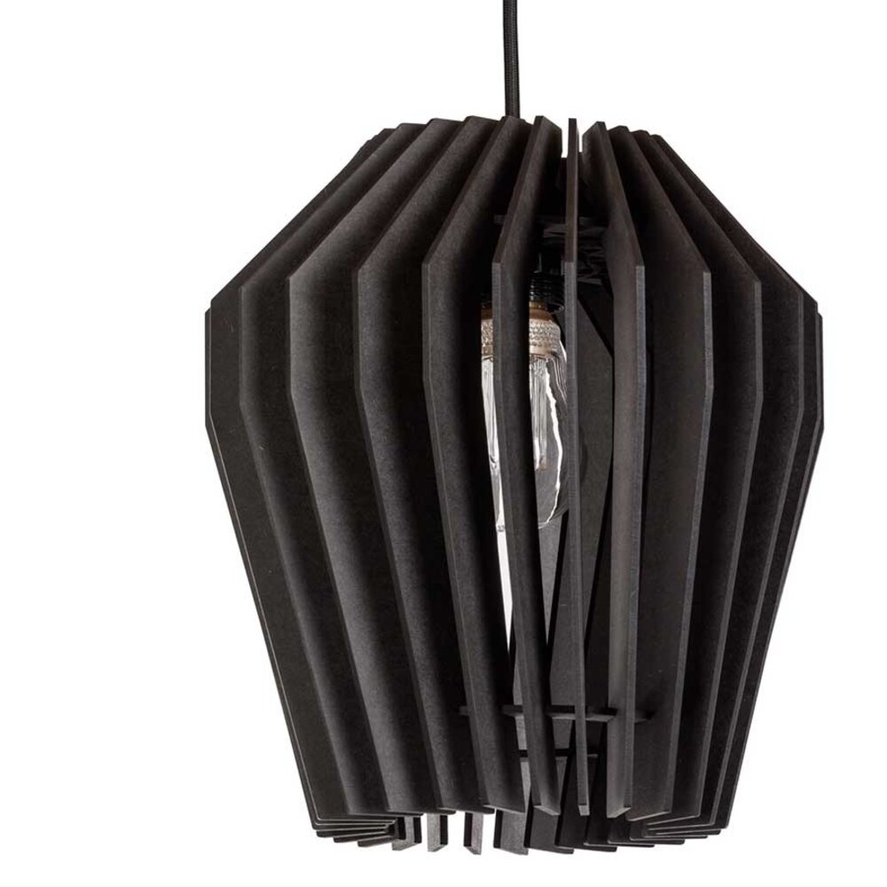 Blij Design Hängeleuchte Corner Ø 24 cm schwarz Blij Design Hängeleuchte Corner Ø 24 cm schwarz