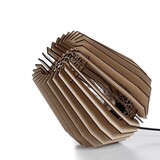 Blij Design Tischlampe Corner Ø 24 cm natur