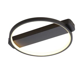 Freelight Deckenleuchte Cintura Ø 35 cm schwarz Freelight Deckenleuchte Cintura Ø 35 cm schwarz