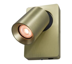 Artdelight Wandleuchte Megano 1 Licht matt gold Artdelight Wandleuchte Megano 1 Licht matt gold