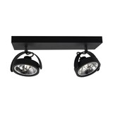 Artdelight Spot Wajer 2-Licht L 40 cm schwarz Artdelight Spot Wajer 2-Licht L 40 cm schwarz