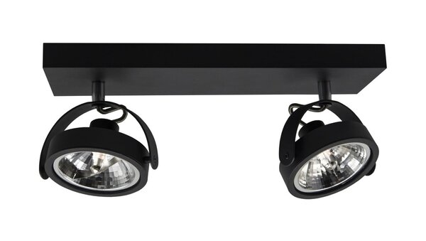 Artdelight Spot Wajer 2-Licht L 40 cm schwarz Artdelight Spot Wajer 2-Licht L 40 cm schwarz