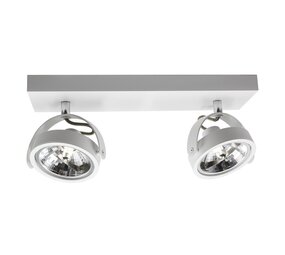 Artdelight Spot Wajer 2-Licht L 40 cm weiß Artdelight Spot Wajer 2-Licht L 40 cm weiß