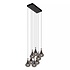 TEARS - Hängeleuchte - LED Dimb. - G4 - 8x1,5W 3000K - Schwarz TEARS - Hängeleuchte - LED Dimb. - G4 - 8x1,5W 3000K - Schwarz