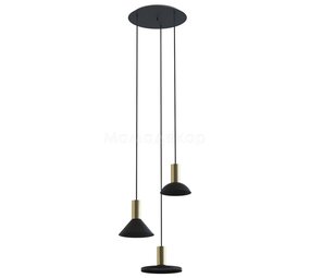 Nowodvorski Hängeleuchte Hermanos 3 Lichter Ø 30 cm schwarz - gold Nowodvorski Hängeleuchte Hermanos 3 Lichter Ø 30 cm schwarz - gold