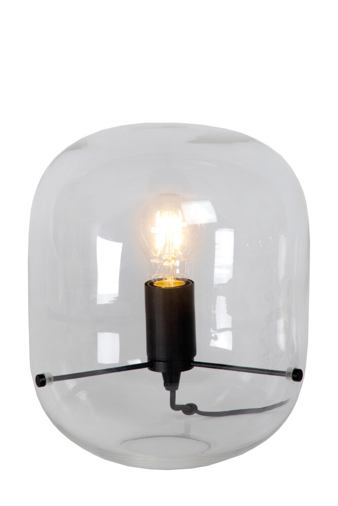 Lucide VITRO - Tischleuchte - Ø 24 cm - 1xE27 - Transparent Lucide VITRO - Tischleuchte - Ø 24 cm - 1xE27 - Transparent