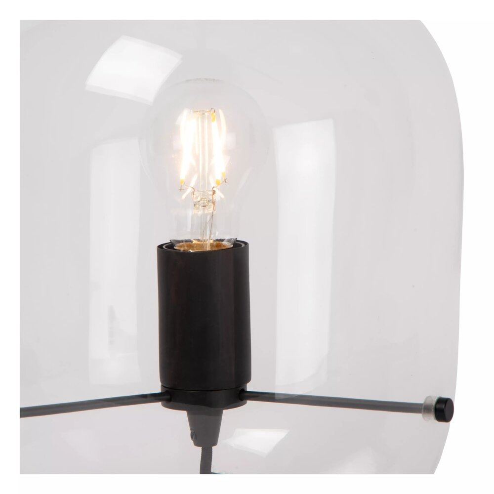 Lucide VITRO - Tischleuchte - Ø 24 cm - 1xE27 - Transparent Lucide VITRO - Tischleuchte - Ø 24 cm - 1xE27 - Transparent