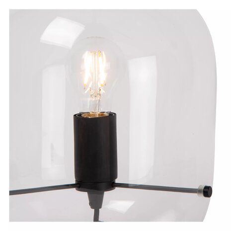 Lucide VITRO - Tischleuchte - Ø 24 cm - 1xE27 - Transparent Lucide VITRO - Tischleuchte - Ø 24 cm - 1xE27 - Transparent