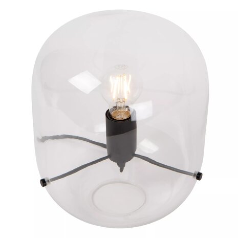 Lucide VITRO - Tischleuchte - Ø 24 cm - 1xE27 - Transparent Lucide VITRO - Tischleuchte - Ø 24 cm - 1xE27 - Transparent