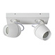 Lucide PRESTON - Deckenstrahler Bad - 2xGU10 - IP44 - Weiß
