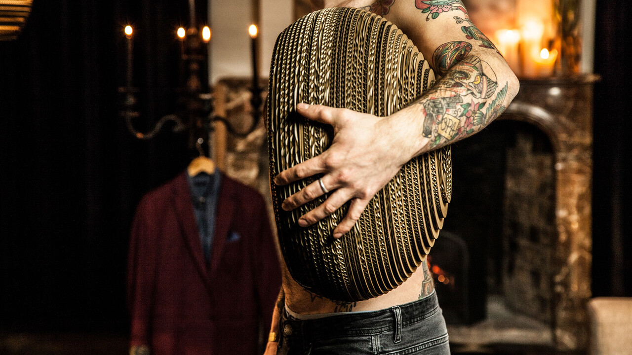 Think Paper Hängeleuchte Dandy 440 Ø 44 cm braun Think Paper Hängeleuchte Dandy 440 Ø 44 cm braun