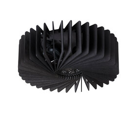 Blij Design Deckenleuchte Edge Ø 36 cm schwarz