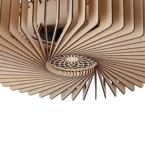 Blij Design Deckenleuchte Edge Ø 48 cm natur Blij Design Deckenleuchte Edge Ø 48 cm natur