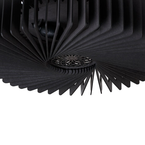 Blij Design Deckenleuchte Edge Ø 48 cm schwarz