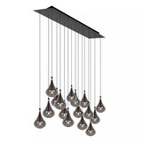 Lucide TEARS - Hängeleuchte - LED Dimb. - G4 - 16x1,5W 3000K - Schwarz Lucide TEARS - Hängeleuchte - LED Dimb. - G4 - 16x1,5W 3000K - Schwarz