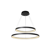Lucide VIDAL - Hängeleuchte - Ø 78 cm - LED Dimb. - 1x92W 2700K - Schwarz Lucide VIDAL - Hängeleuchte - Ø 78 cm - LED Dimb. - 1x92W 2700K - Schwarz