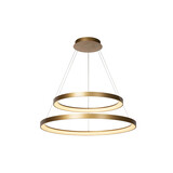Lucide VIDAL - Hängeleuchte - Ø 78 cm - LED Dimb. - 1x92W 2700K - Mattes Gold / Messing Lucide VIDAL - Hängeleuchte - Ø 78 cm - LED Dimb. - 1x92W 2700K - Mattes Gold / Messing